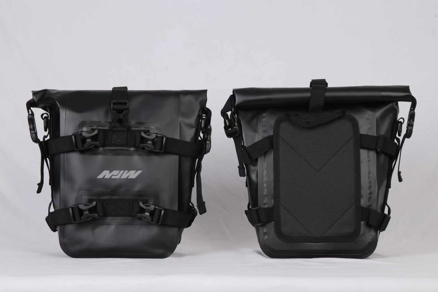 Sacoche latérale étanches moto - noir