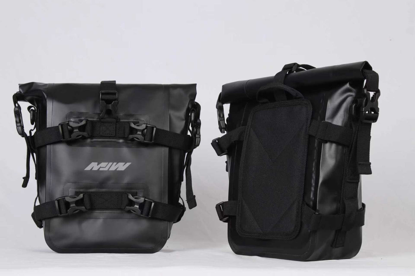 Sacoche latérale étanches moto - noir