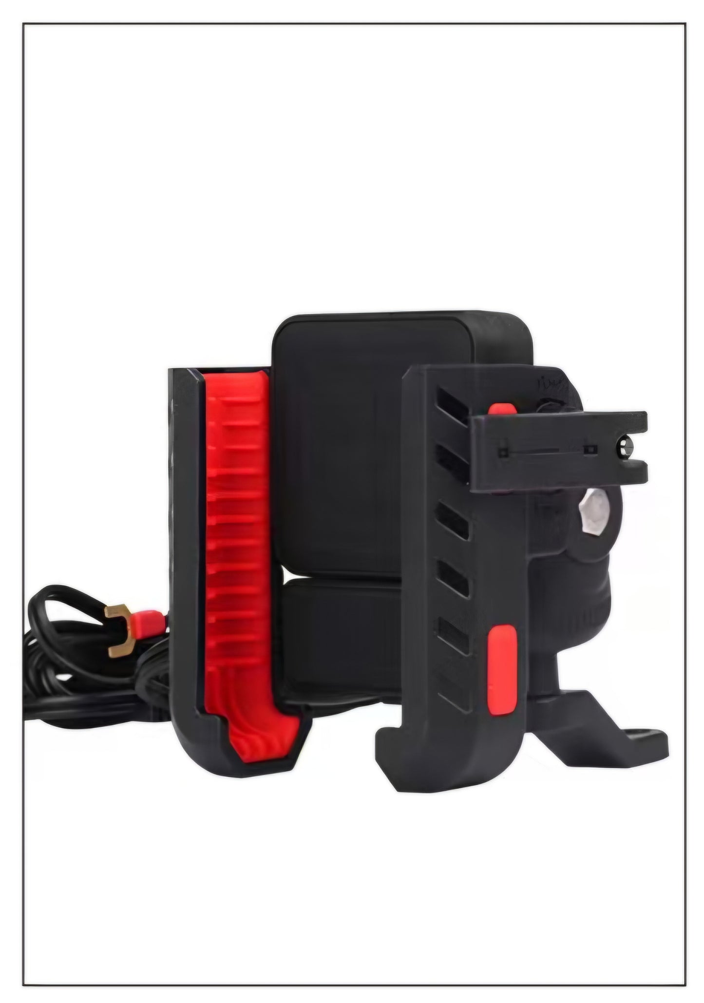 Support Téléphone Moto 2-en-1 avec Chargeur USB/USB-C 12V