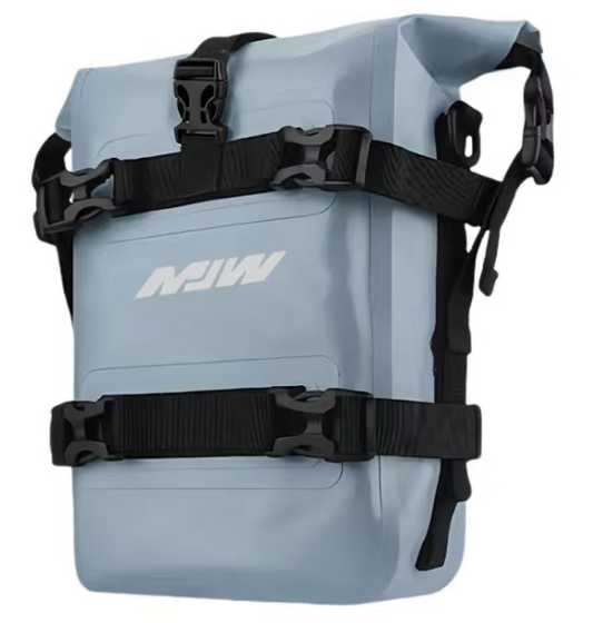 Sacoche latérale étanches moto grise