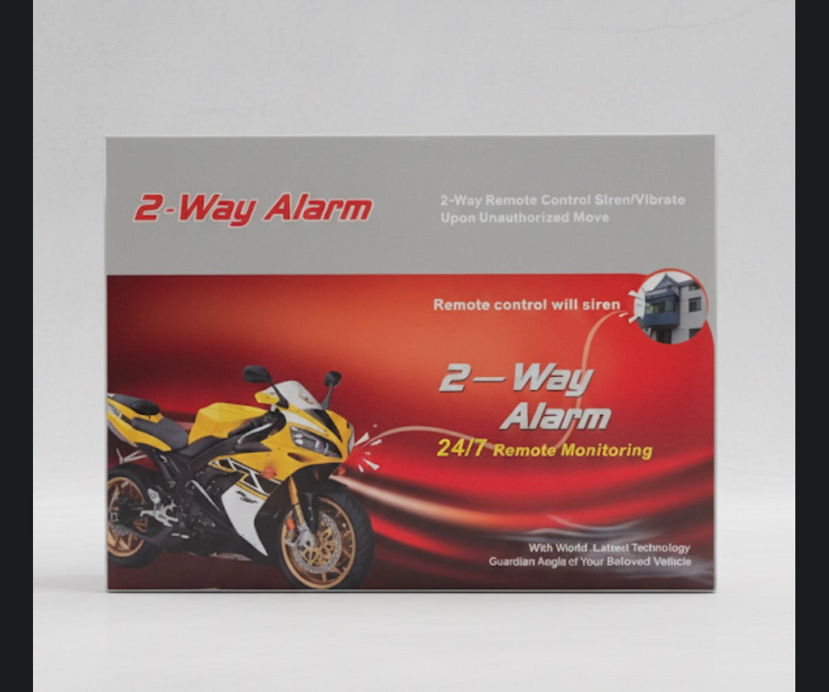 Alarme Moto/Quad Haute Sécurité - Système 2-Way (Bidirectionnel)