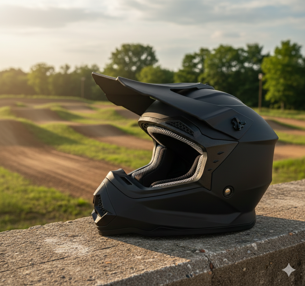 Casque Enfant édition Batman🦇 Cross  / Trail - ATIS