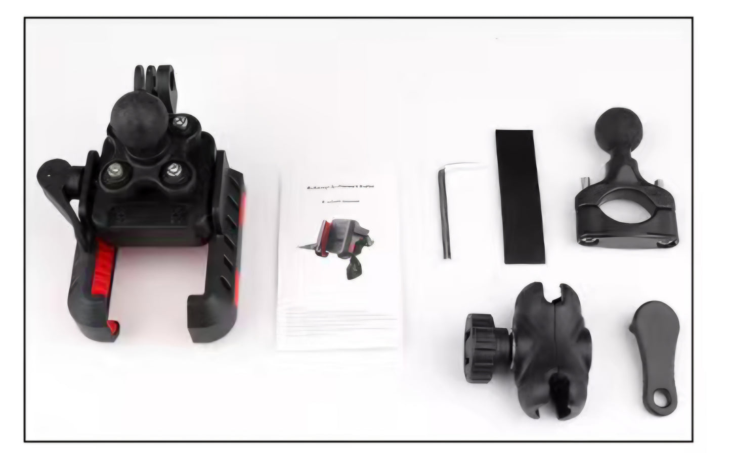 Support Téléphone Universel pour Moto/Vélo - Fixation Ultra-Sécurisée et Ajustable!