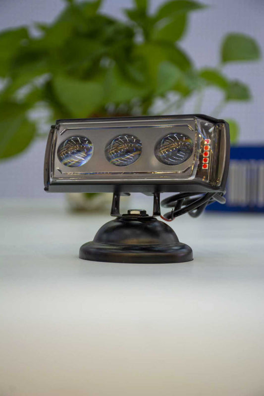 Éclairage Additionnel Moto 3 LED Pro girophare - 4 Fonctions en 1