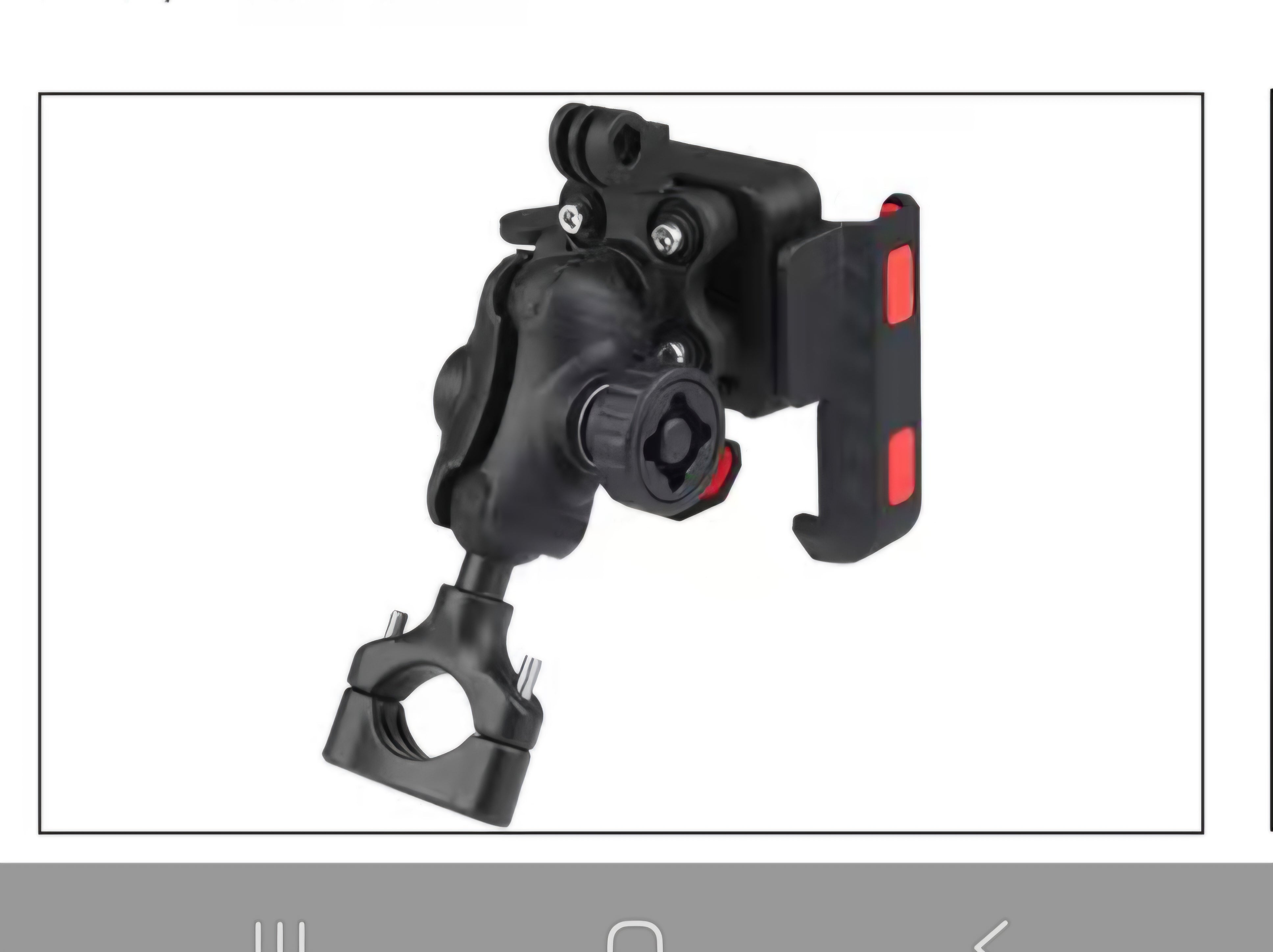 Support Téléphone Universel pour Moto/Vélo - Fixation Ultra-Sécurisée et Ajustable!