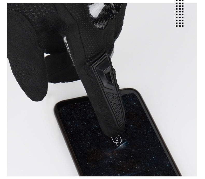 Gants Moto Techniques et Respirants (Hommes/Femmes) - Protection Coque Carbone