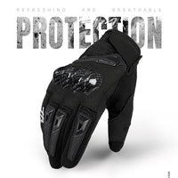 Gants Moto Techniques et Respirants (Hommes/Femmes) - Protection Coque Carbone